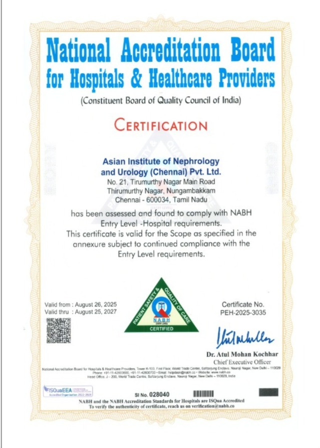 Asian Institute of Nephrology and Urology