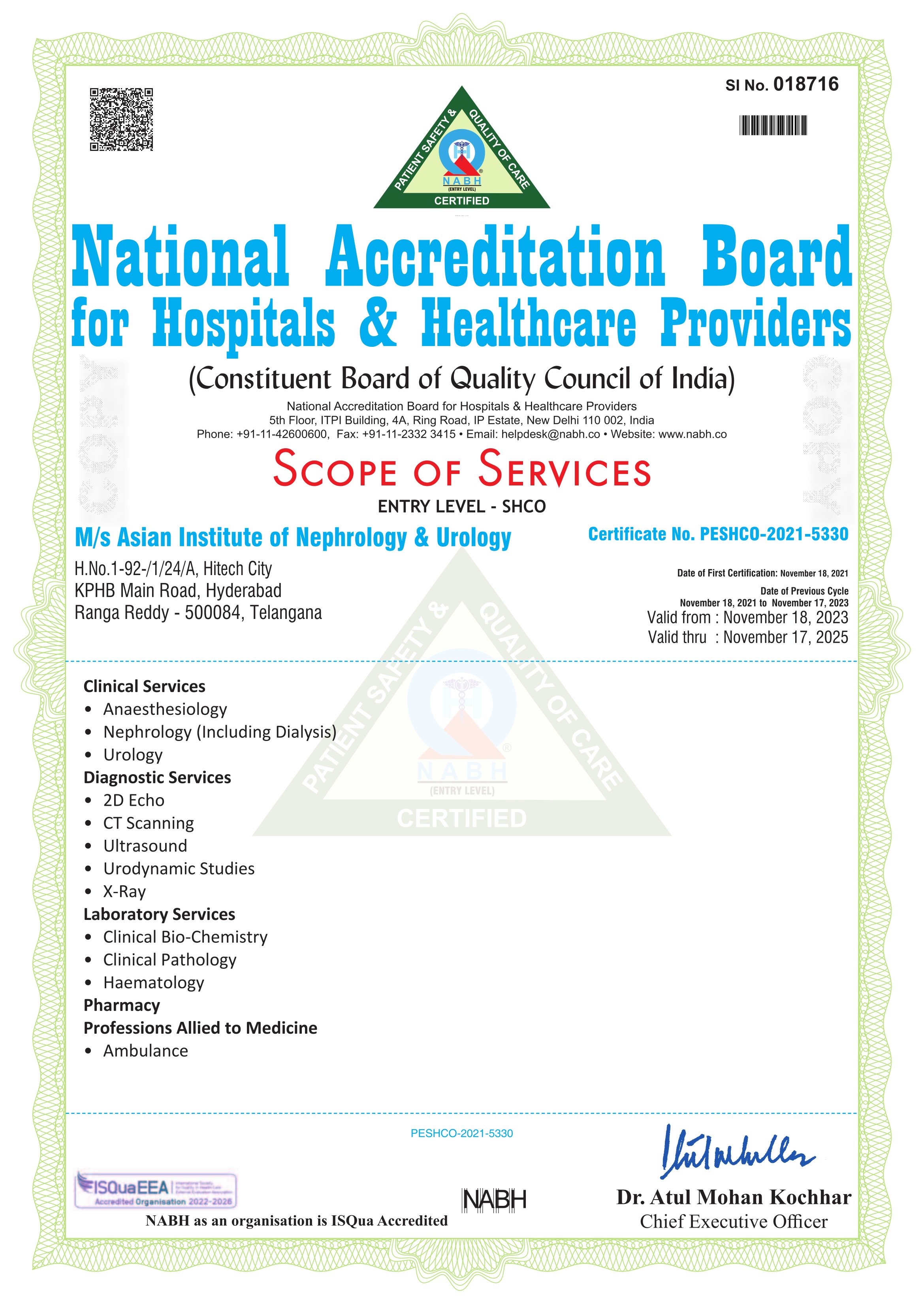 Asian Institute of Nephrology and Urology