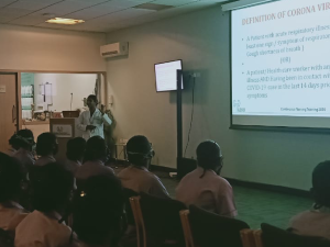 corona free hospital