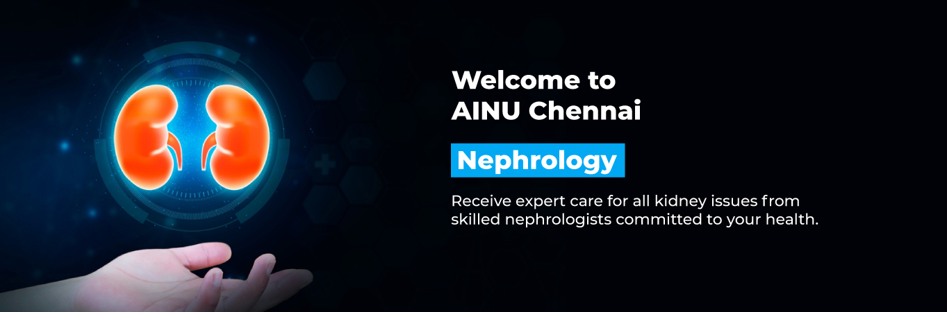 AINU Chennai Nephrology banner
